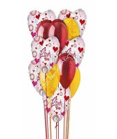 Love Divine Balloon Bouquet
