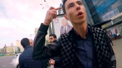 Угрожавшие в Киеве блогерам азербайджанцы попросили прощения - ВИДЕО