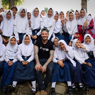 David Beckham инстаграм фото