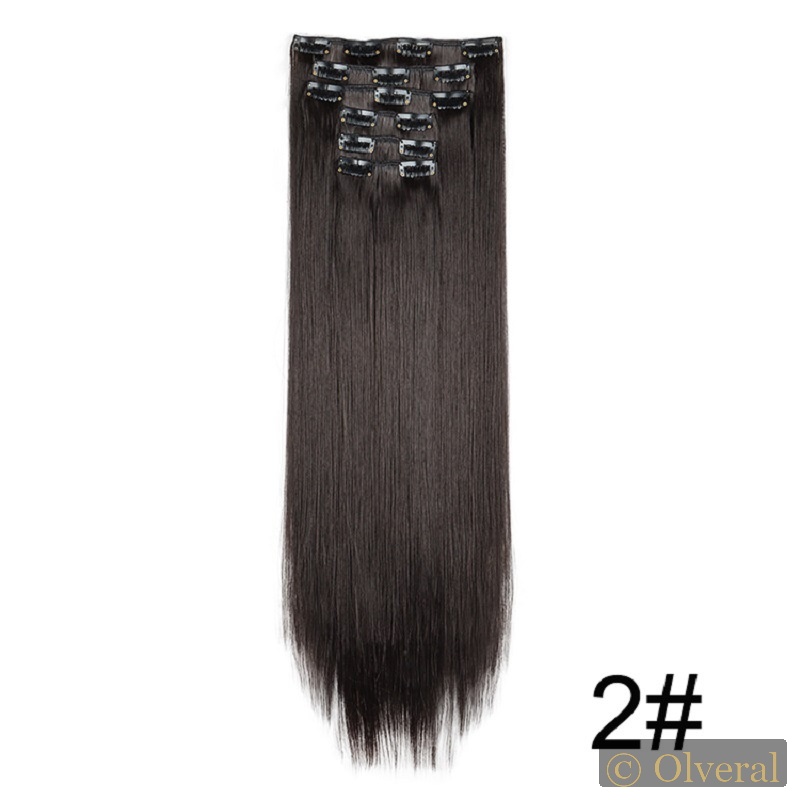 Extensions Capillaires Longues Lisses - Noir Naturel 1B