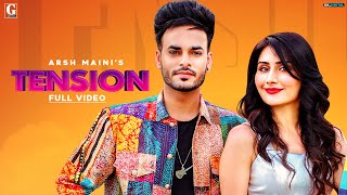 Tension - Arsh Maini - Afsana Khan Latest Punjabi Video Tension - Arsh Maini - Afsana Khan Download