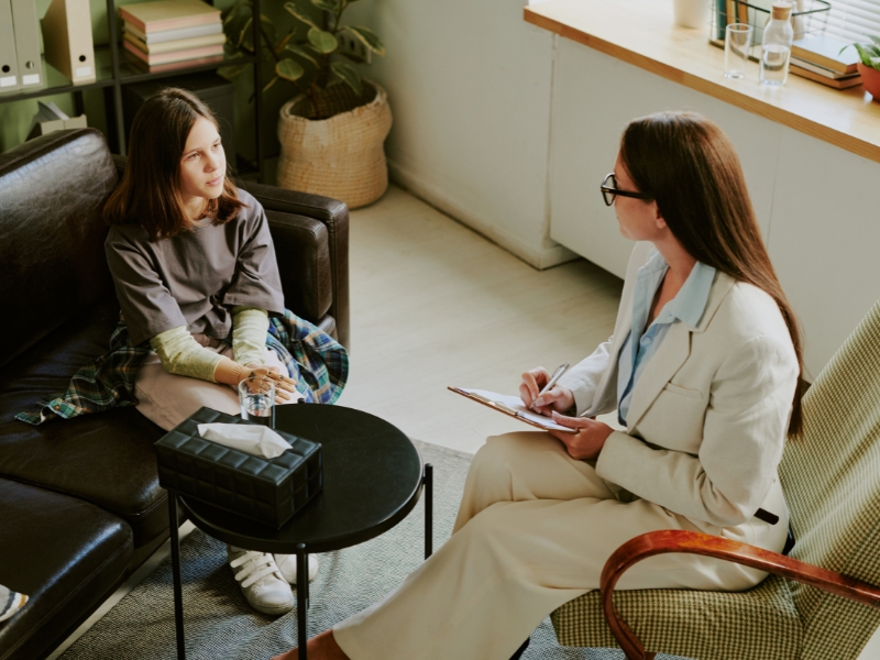 Mental health counseling session