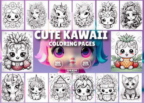 Cute Kawaii Coloring Pages Collection