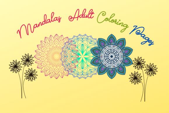 Mandalas Adult Coloring Pages