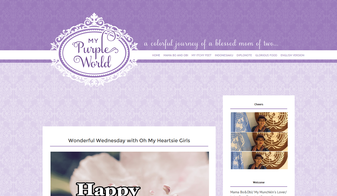 My Purple World My Purple World