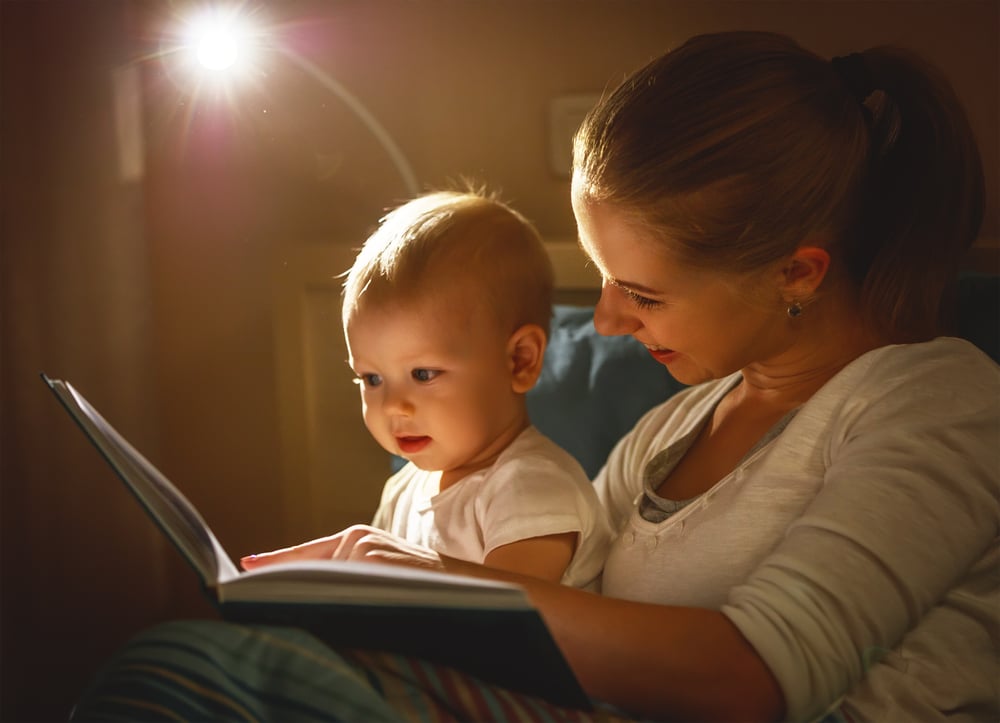 Read a book before your child go to bed