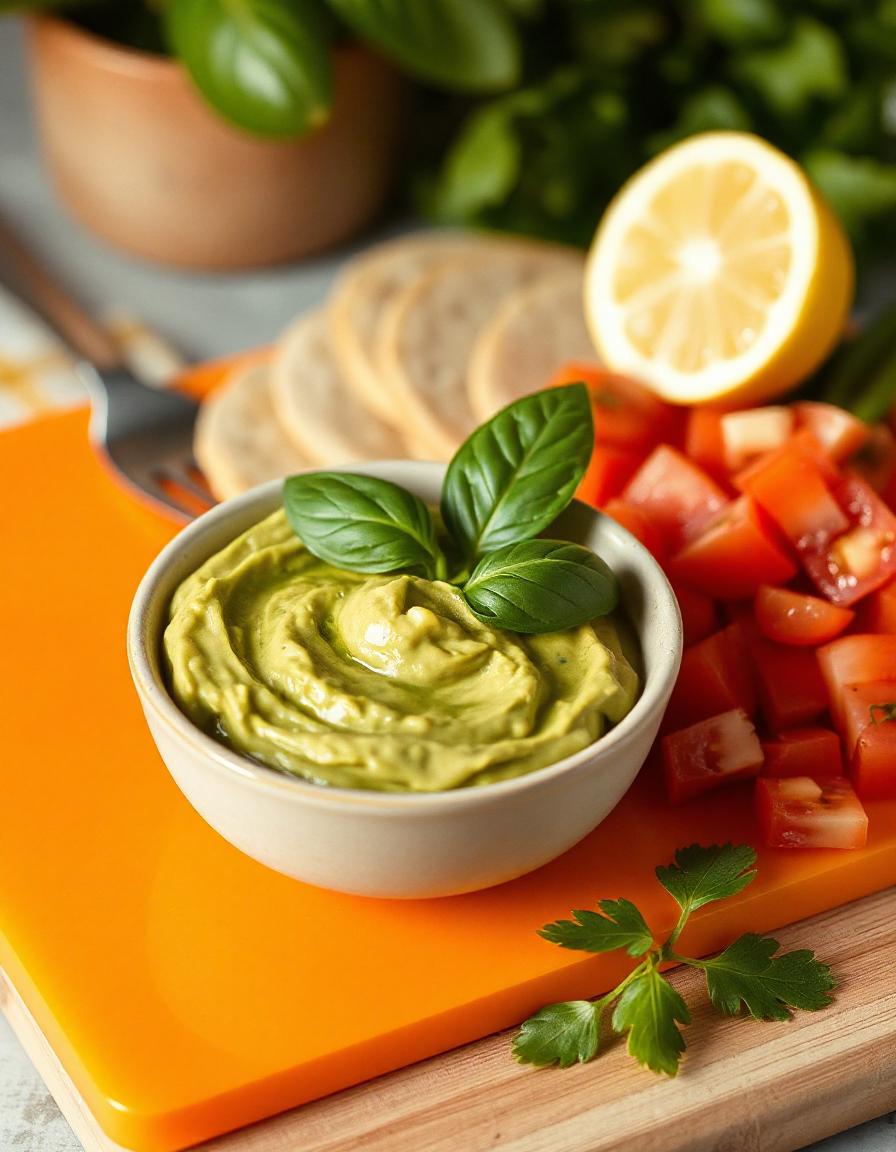 Cremiger Avocado Joghurt Dip