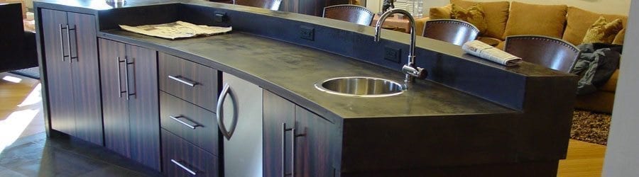 Matte or Gloss Finish Food Safe Concrete Countertop Sealer XS-327 by SureCrete Matte or Gloss Finish Food Safe Concrete Countertop Sealer XS-327 by SureCrete