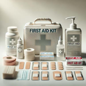 Fournitures de premiers secours