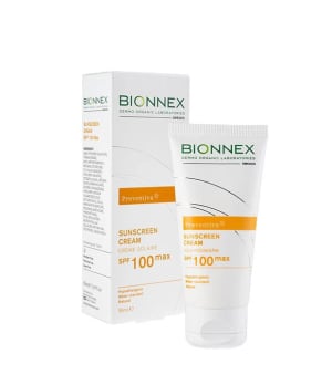BIONNEX - Preventiva Crème Solaire SPF 100 MAX 50ml - Protection Solaire pour Peaux Sensibles