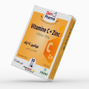 ZEINPHARMA Vitamine C + Zinc B/30 capsules
