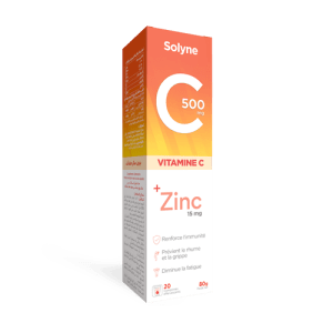 Solyne Vitamine C B/10 Comprimés Effervescent 500 MG