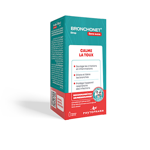 Bronchonet sans sucre Sirop 100ml