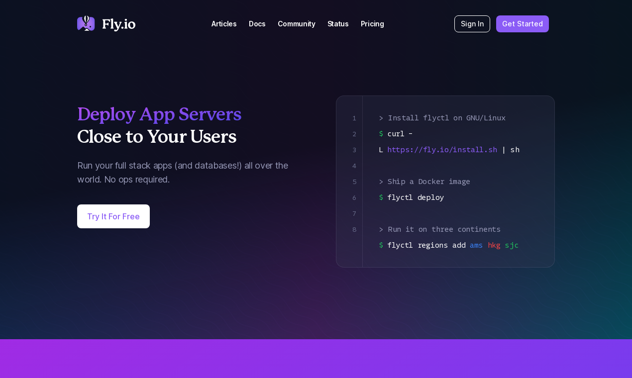 Fly.io Fullstack deployment platform Resource.fyi