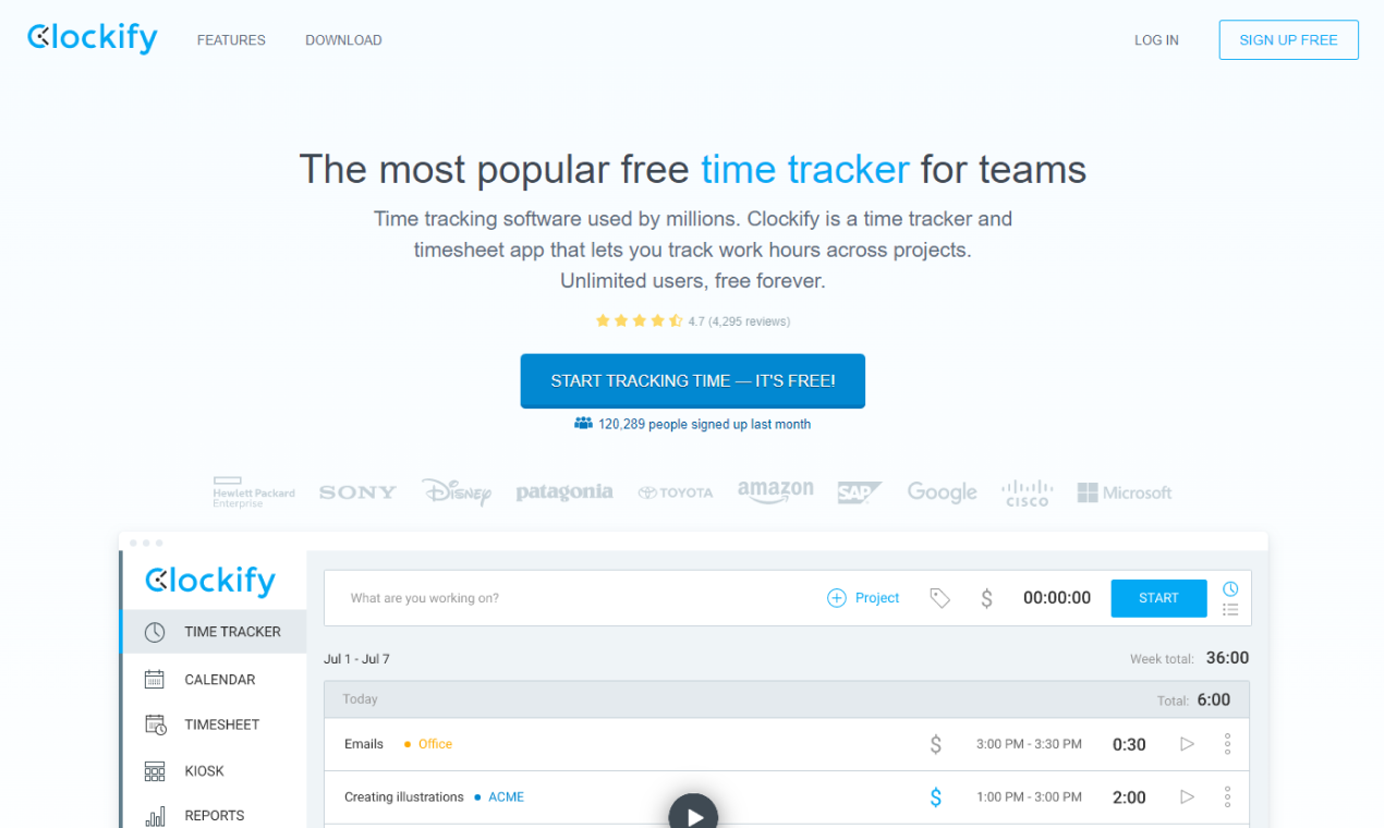 Clockify Free time tracker Resource.fyi