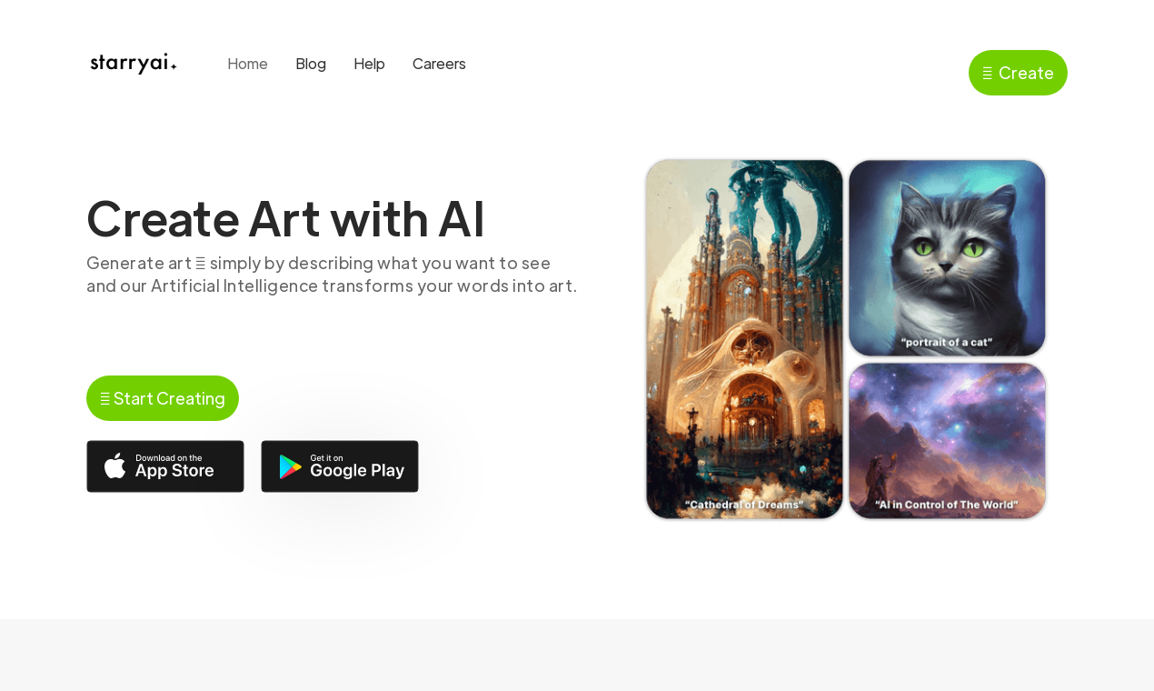 starryai AI Art Generator App Resource.fyi