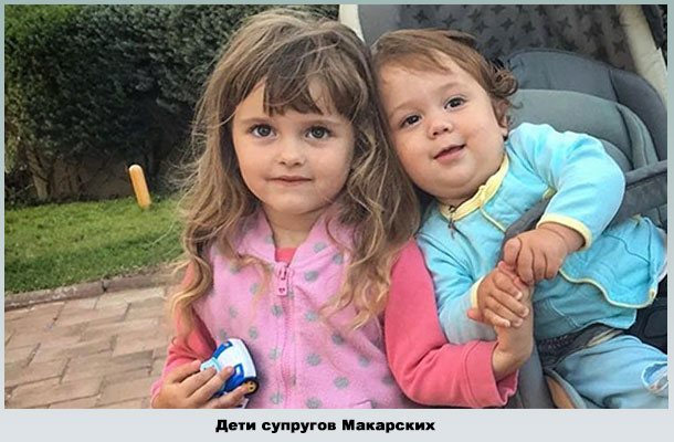 Сын и дочь Антона и Виктории Макарских Маша и Иван