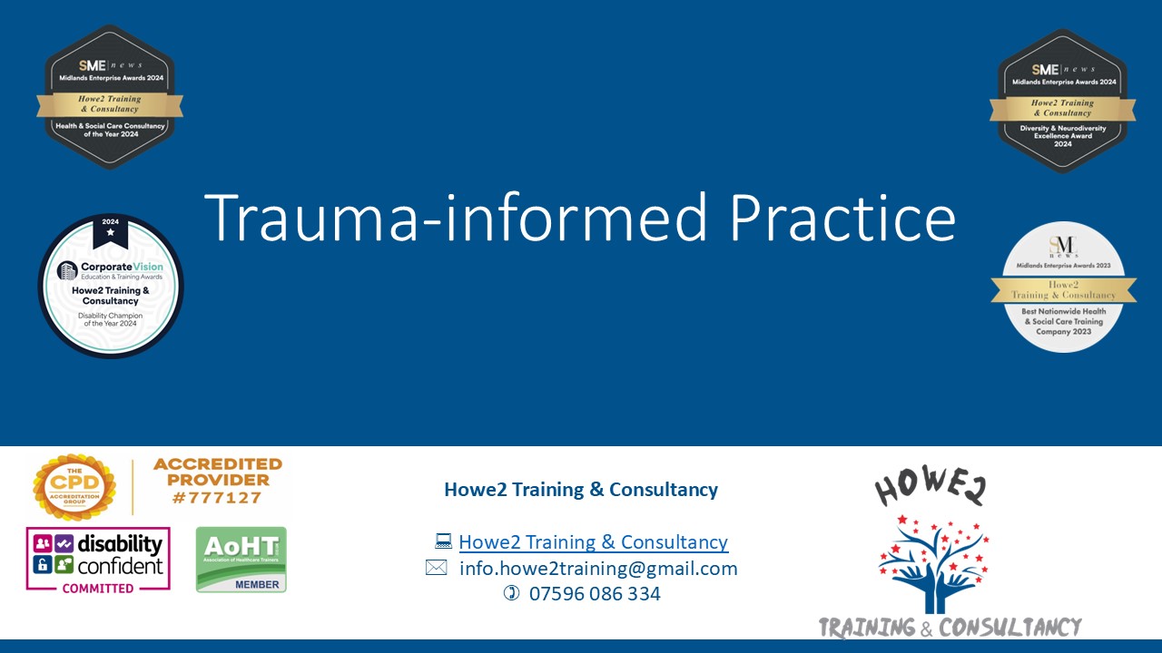 Trauma Informed Approaches / Practices Training
