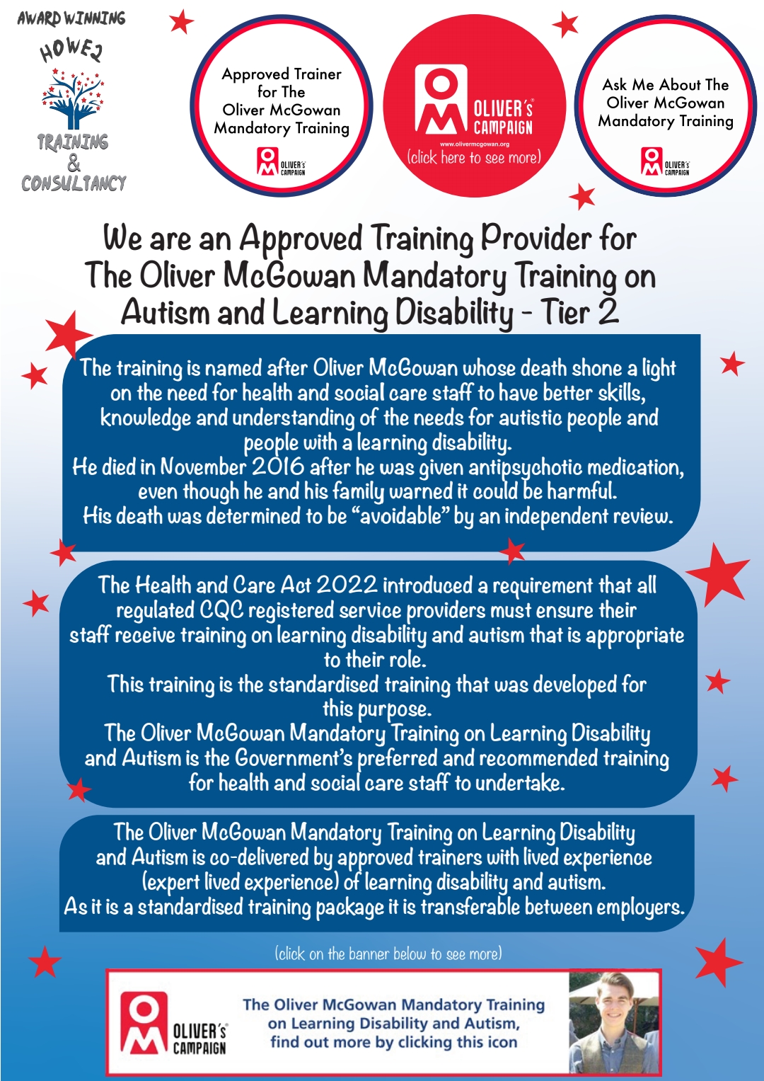 Course Outline Oliver McGowan Mandatory Training on Learning Disability and Autism - Page 1