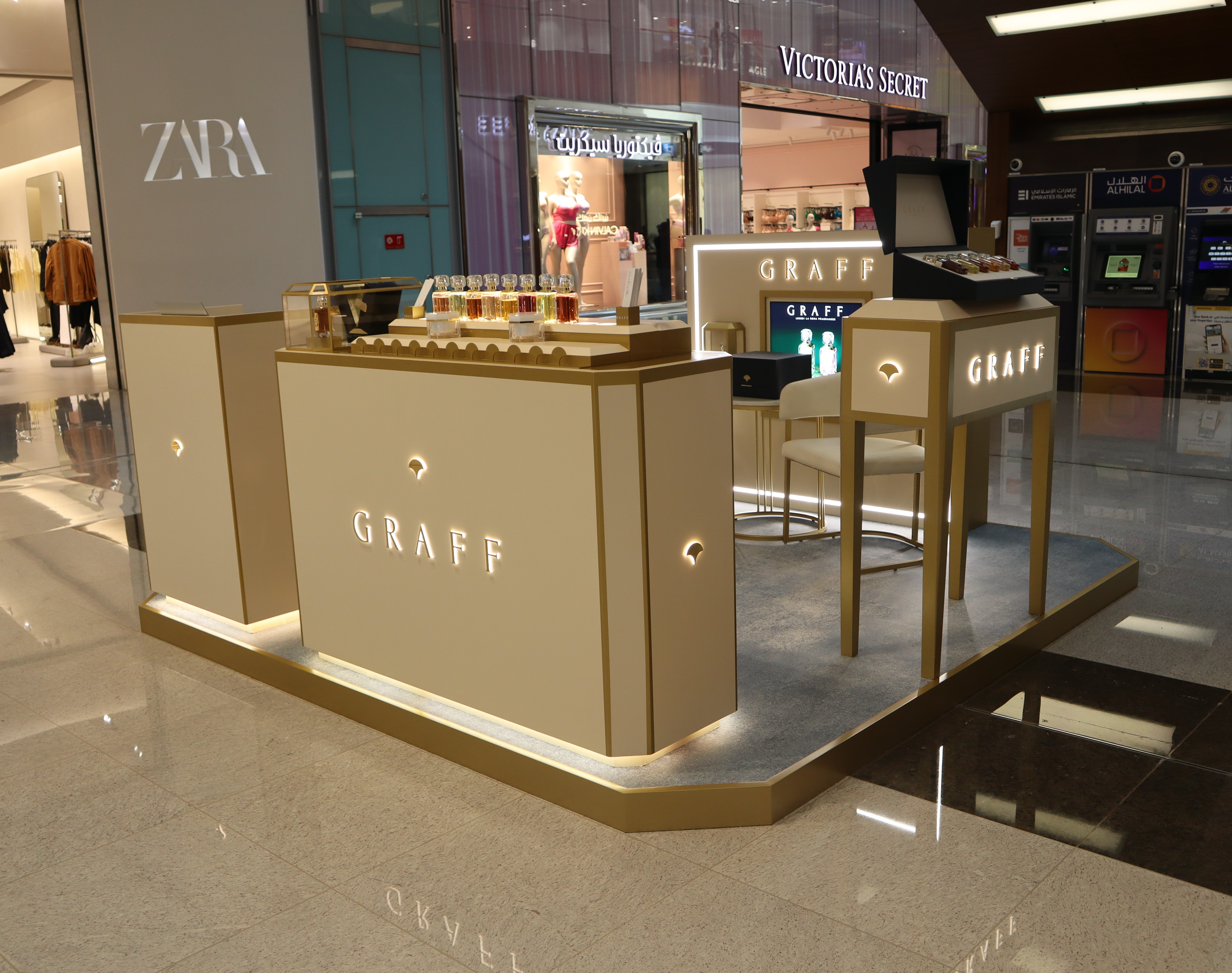 Kiosks/ pop ups