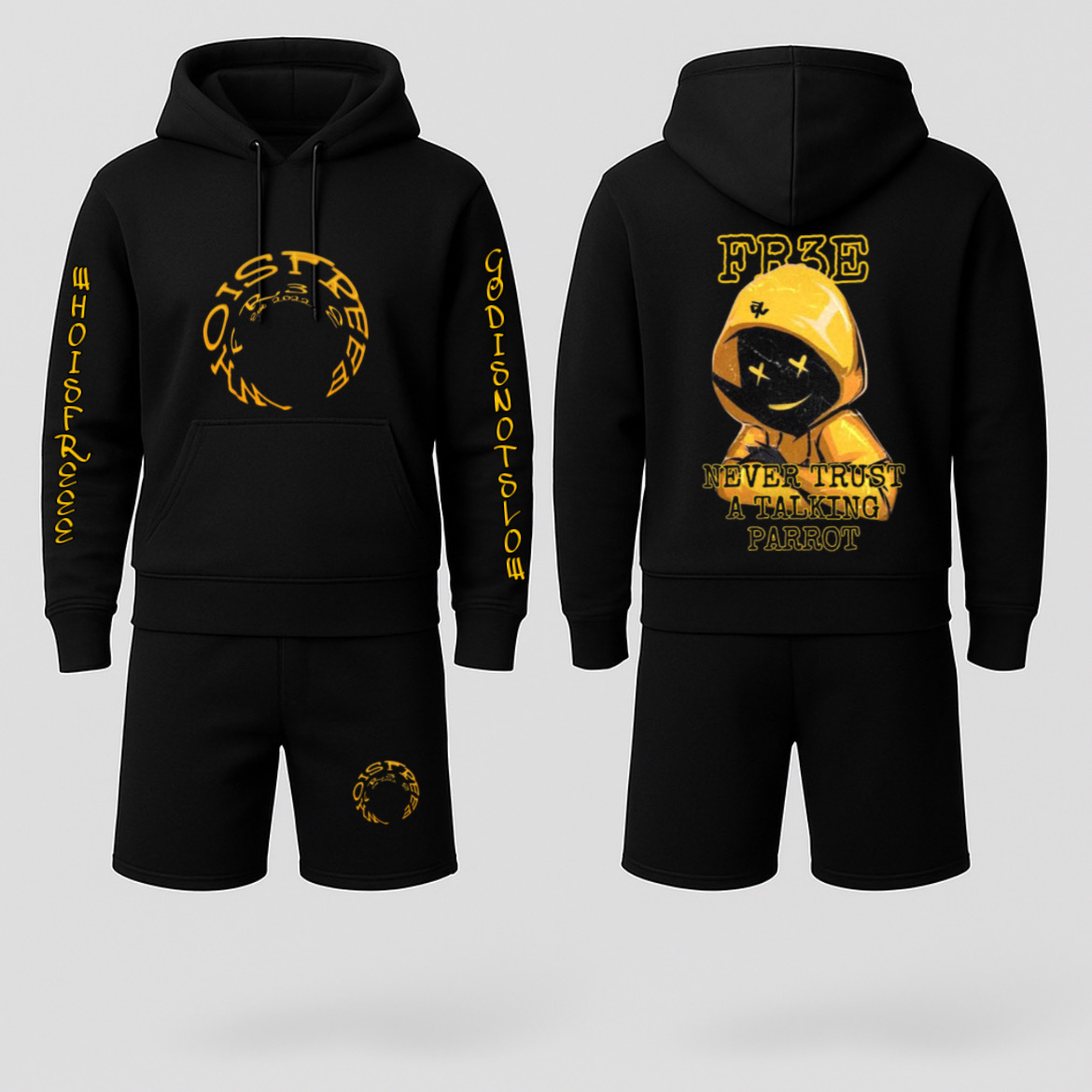 WiF 2023 hoodie set short