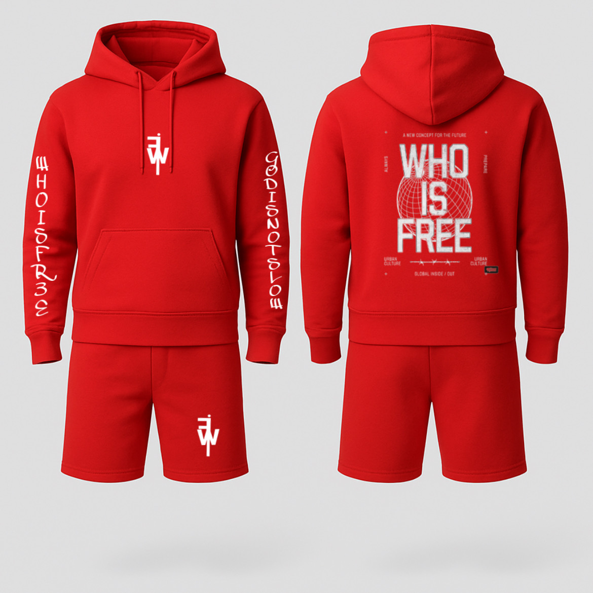 WIF HOODIE SET