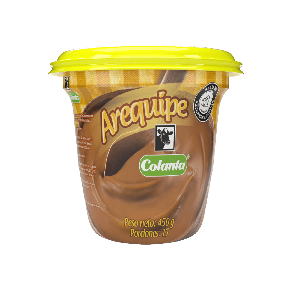 Arequipes y leche consensada