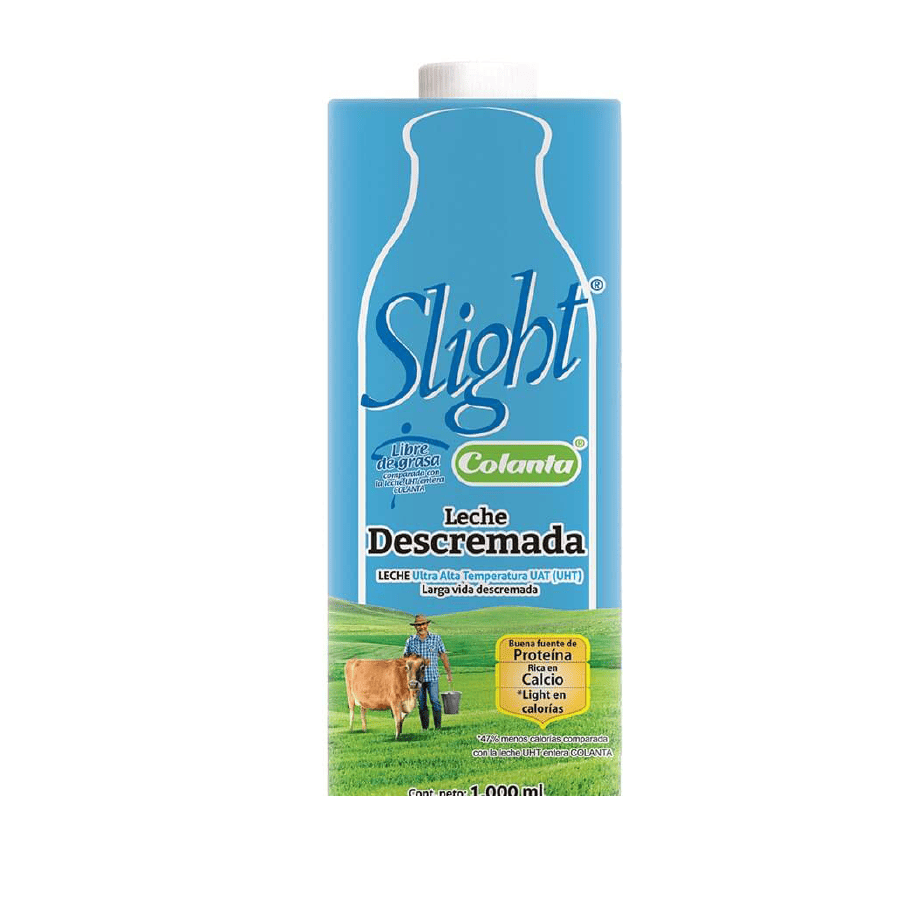 Leche UHT Descremada Colanta Caja X 1000 ml