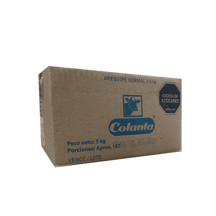 Arequipe Normal Colanta X 5 kg