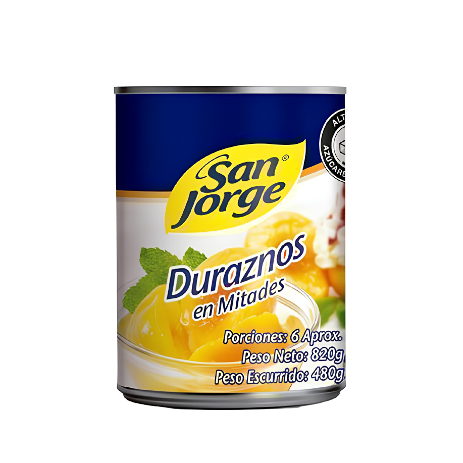 DURAZNOS EN MITADES x 820 g