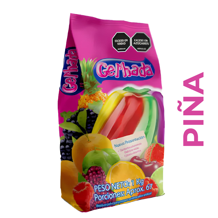 Gelatina Gel'hada Piña x 1 kg
