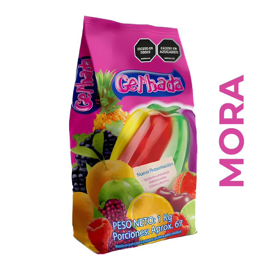 Gelatina Gel'hada Mora x 1 kg
