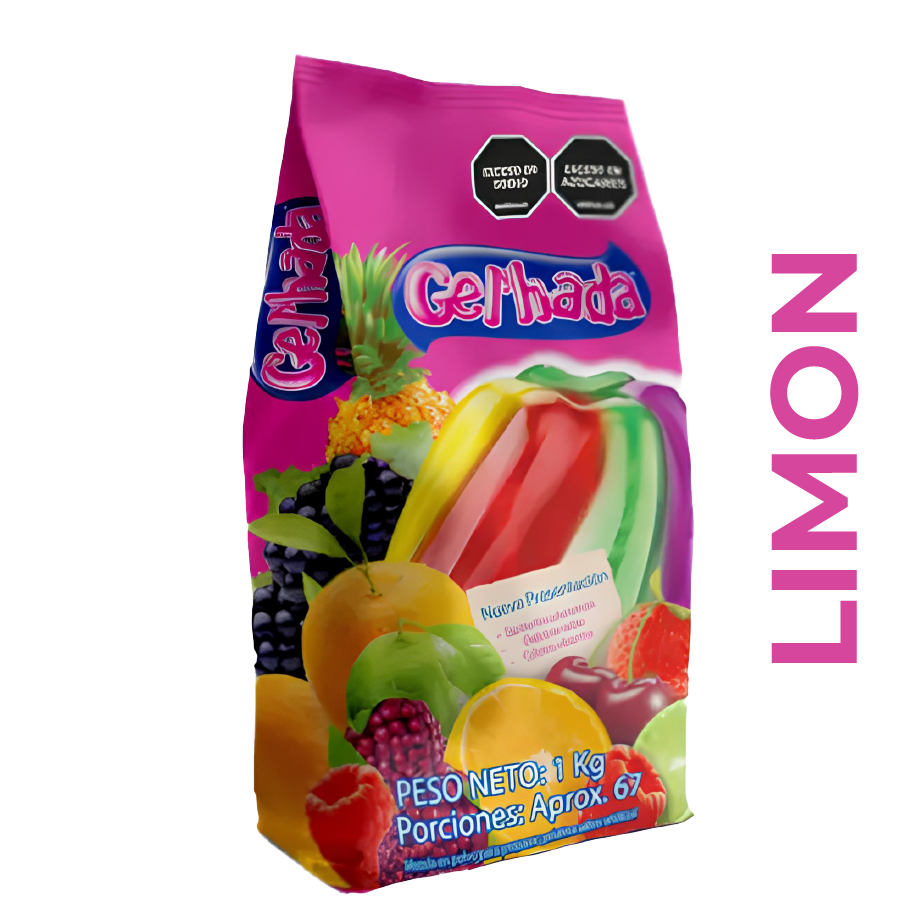 Gelatina Gel'hada Limón 1 kg