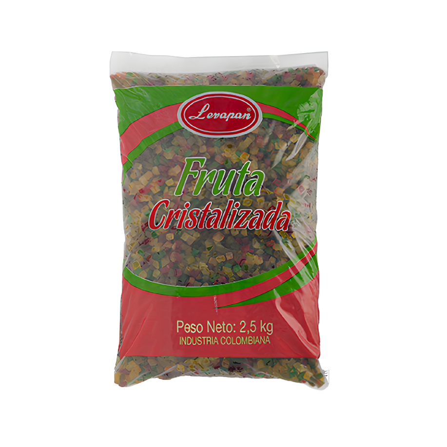 Fruta Cristalizada Levapan x 2.5 kg