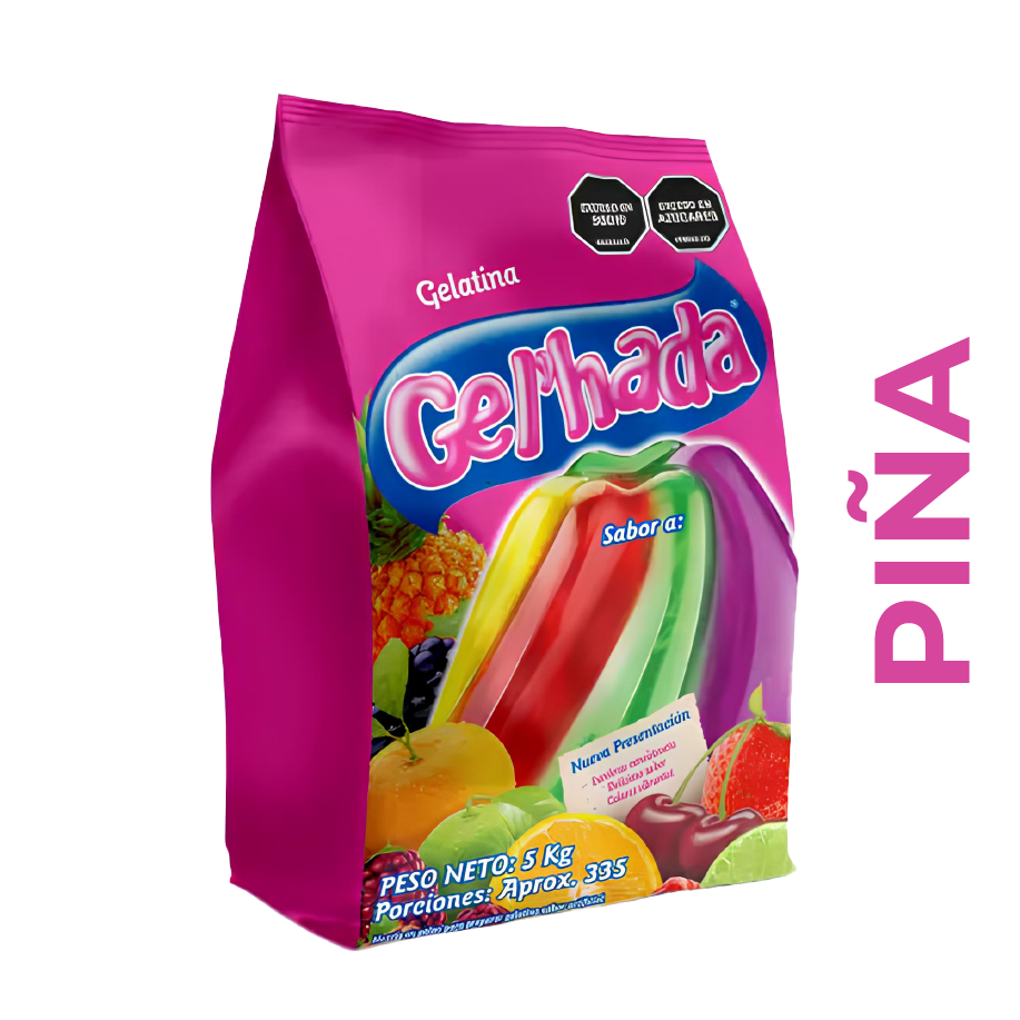 Gelatina Gel'hada Piña x 5 kg