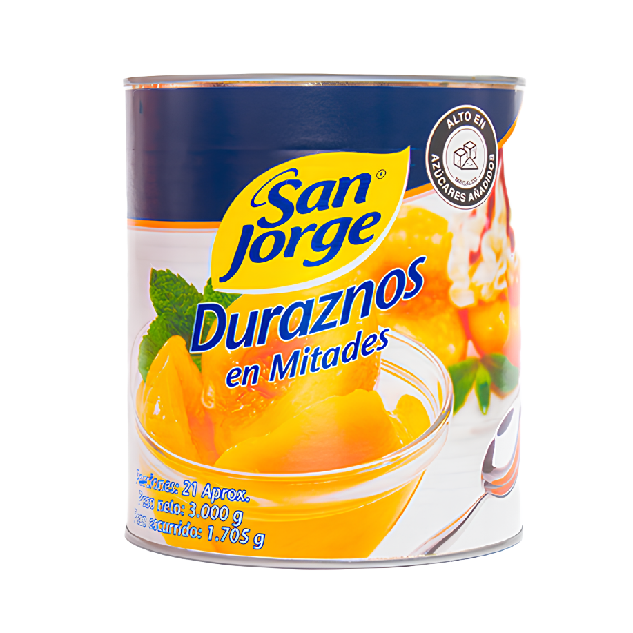 Duraznos en Mitades (GRI) x 3 kg