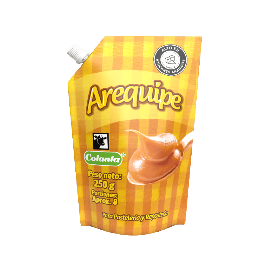 Arequipe Colanta doy pack x 250gr