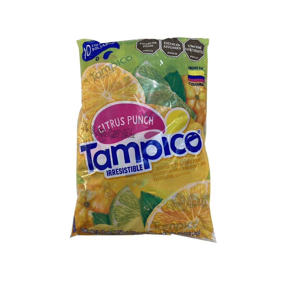 Tampico Citrus x 250ml Bolsa Paquete x 10 unds