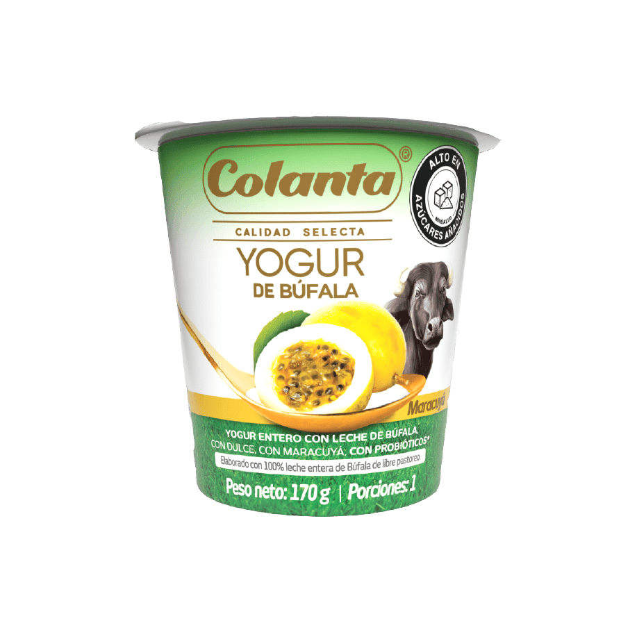 Yogur de Búfala maracuya Colanta x 170ml Vaso