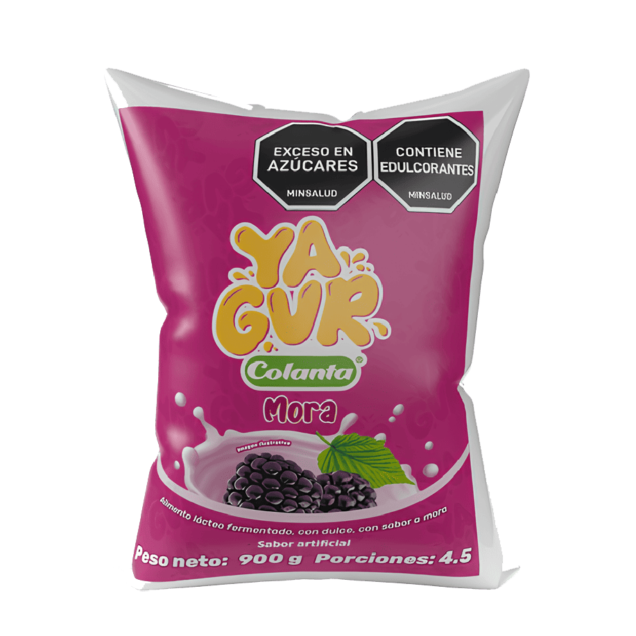 Yagur Mora Colanta x 900ml Bolsa