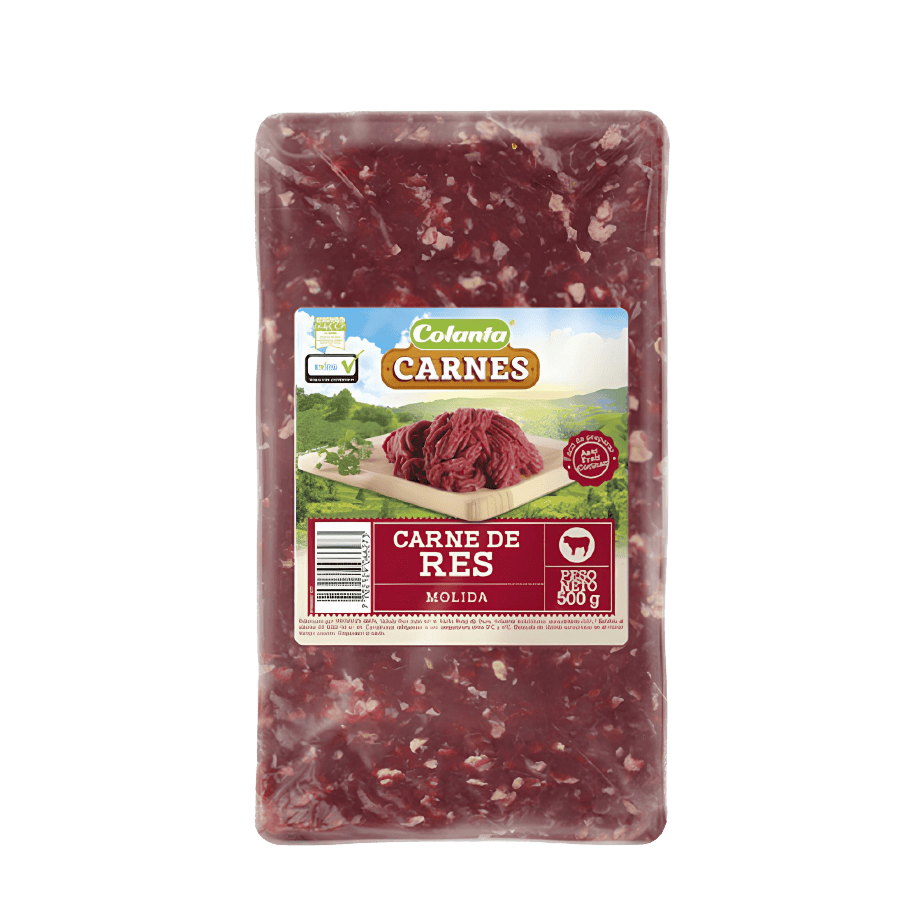 Carne de Res molida Colanta x 500gr
