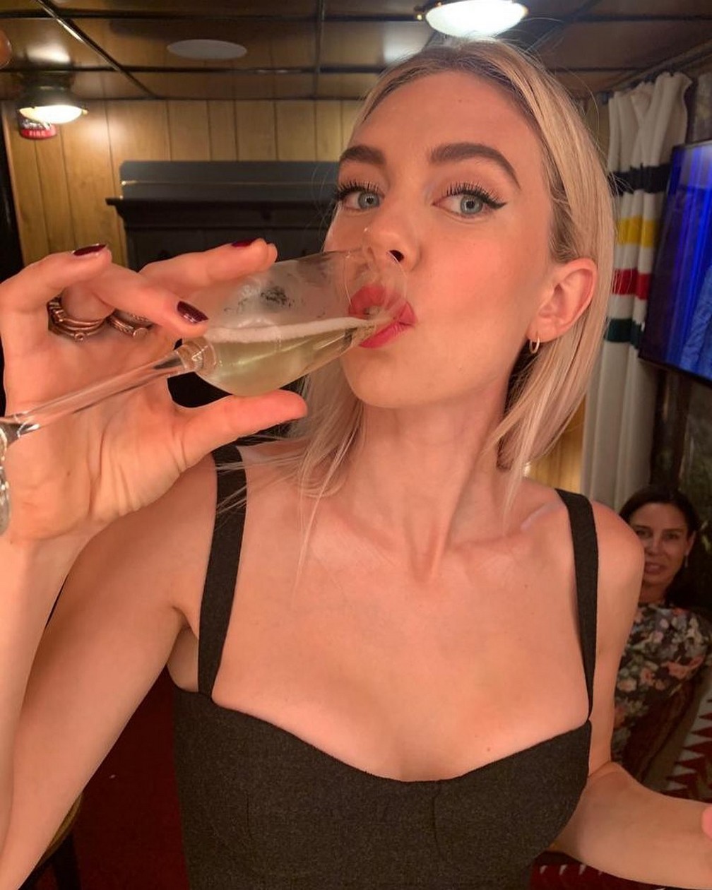 Vanessa Kirby Selfie