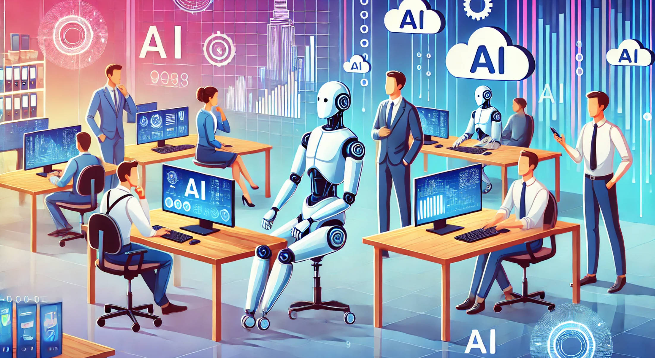 AI Customer Service, Future Tech. Intelligent Recruiting