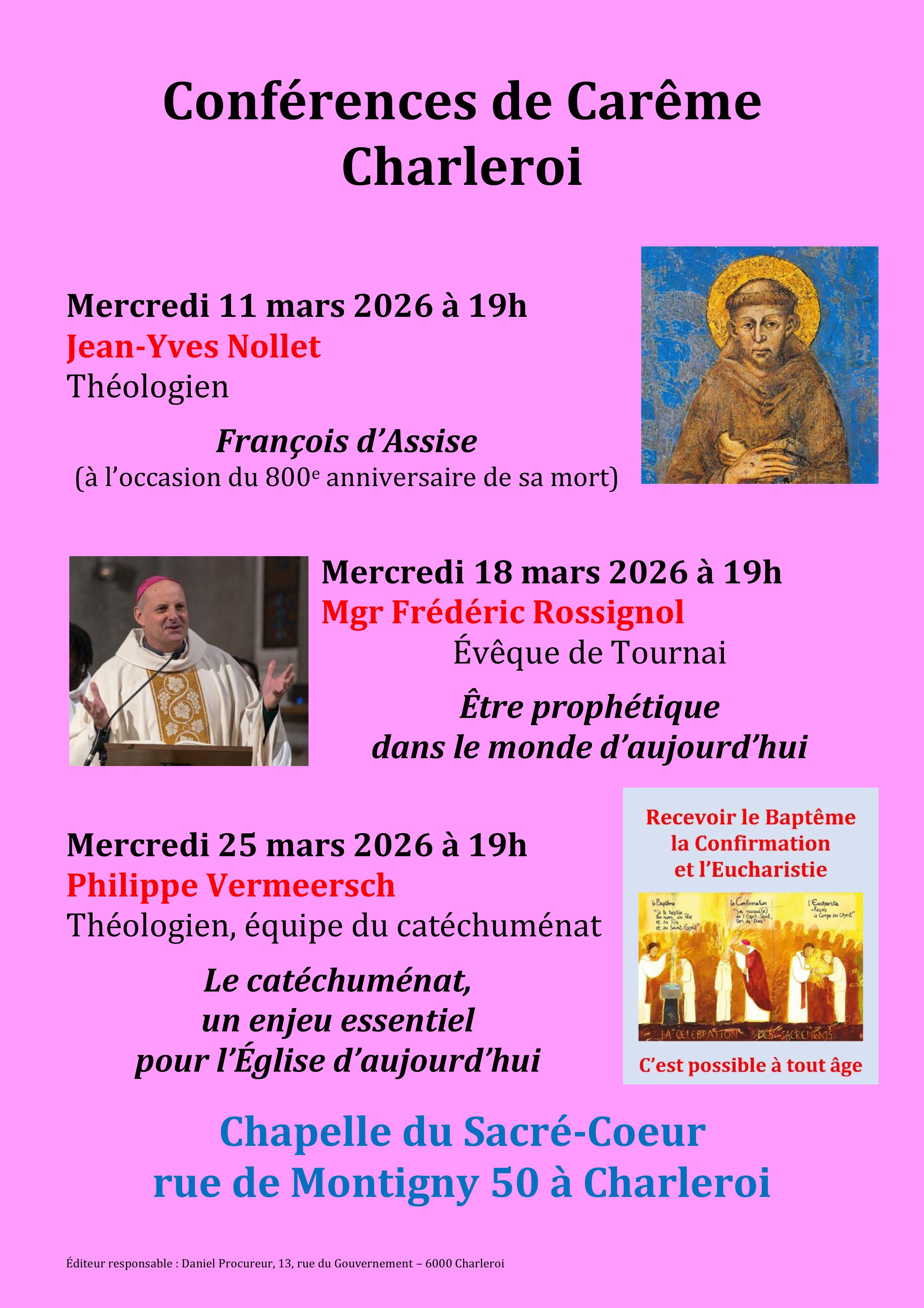 Conférences de Carême