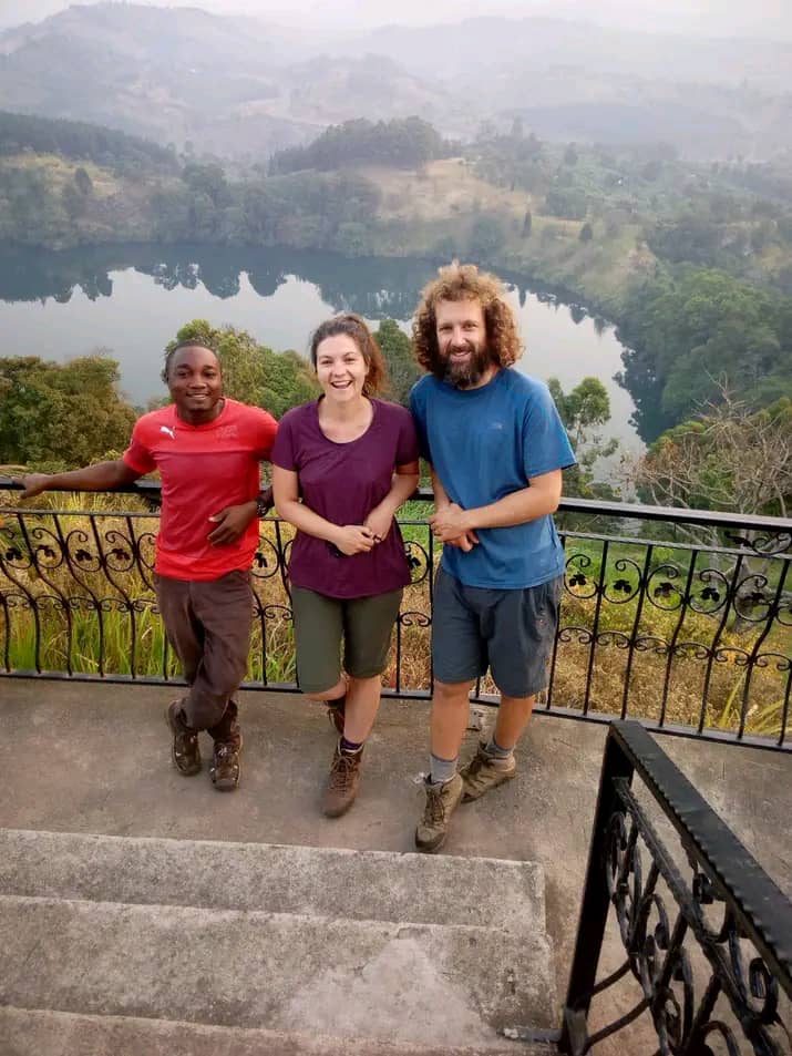 Group Photo at the Crater