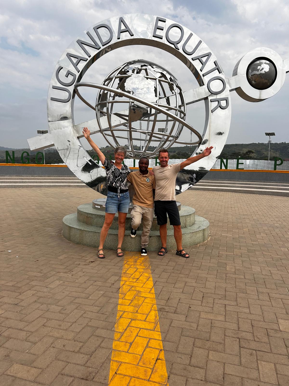Standing on the Equator