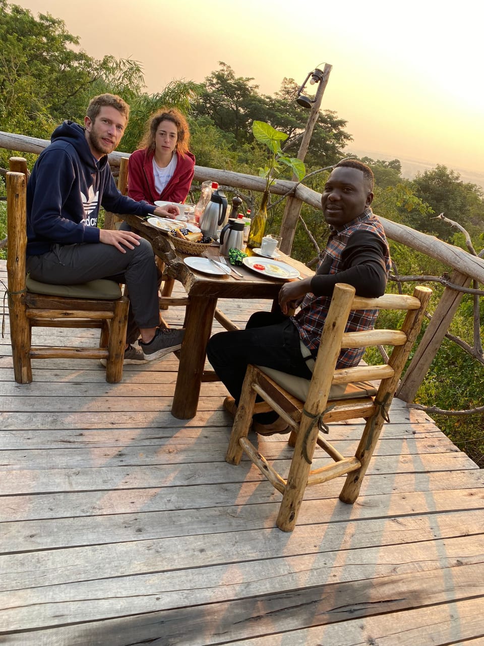 Sunset Dinner on the Deck