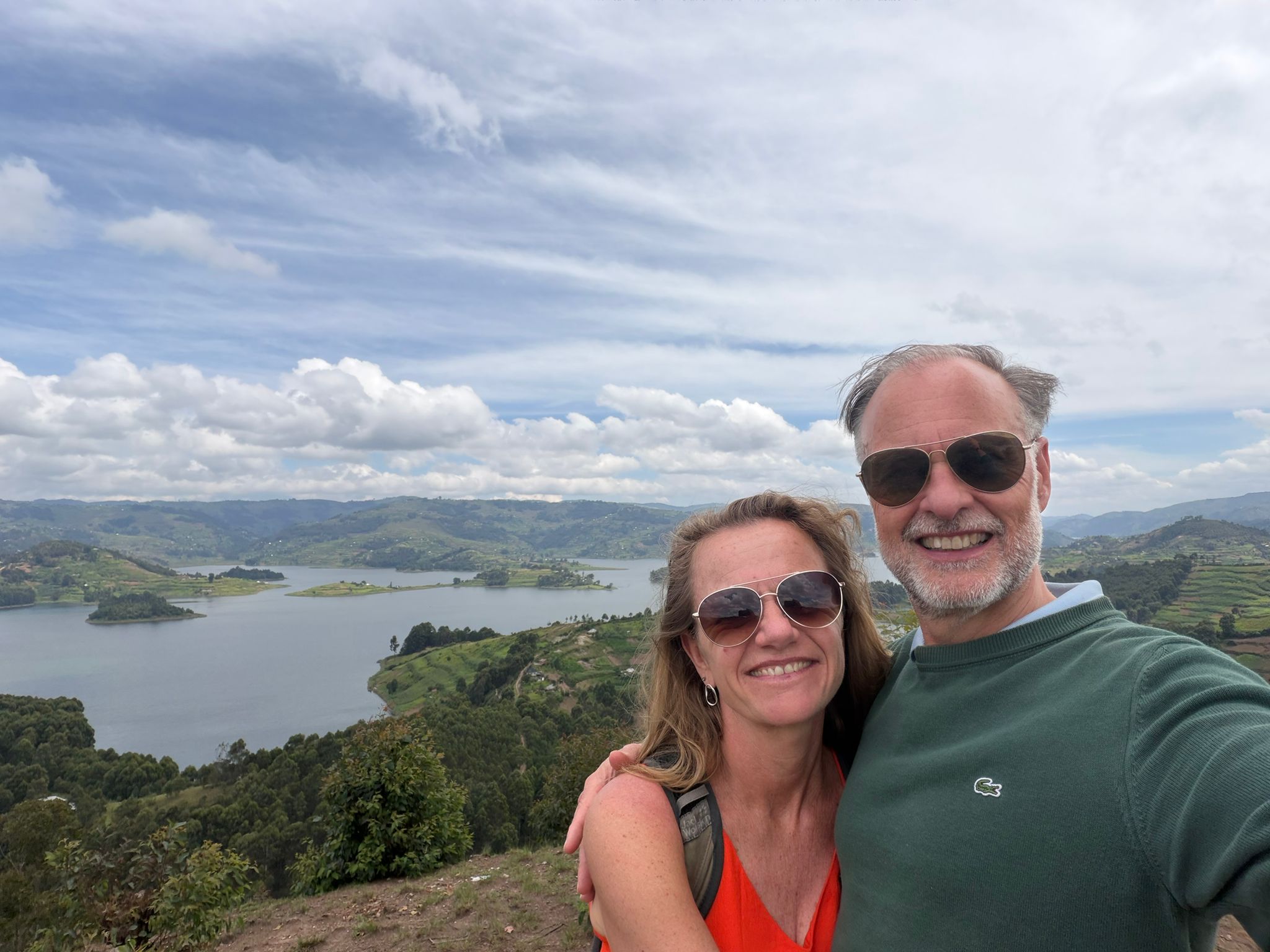 Scenic Couple Selfie