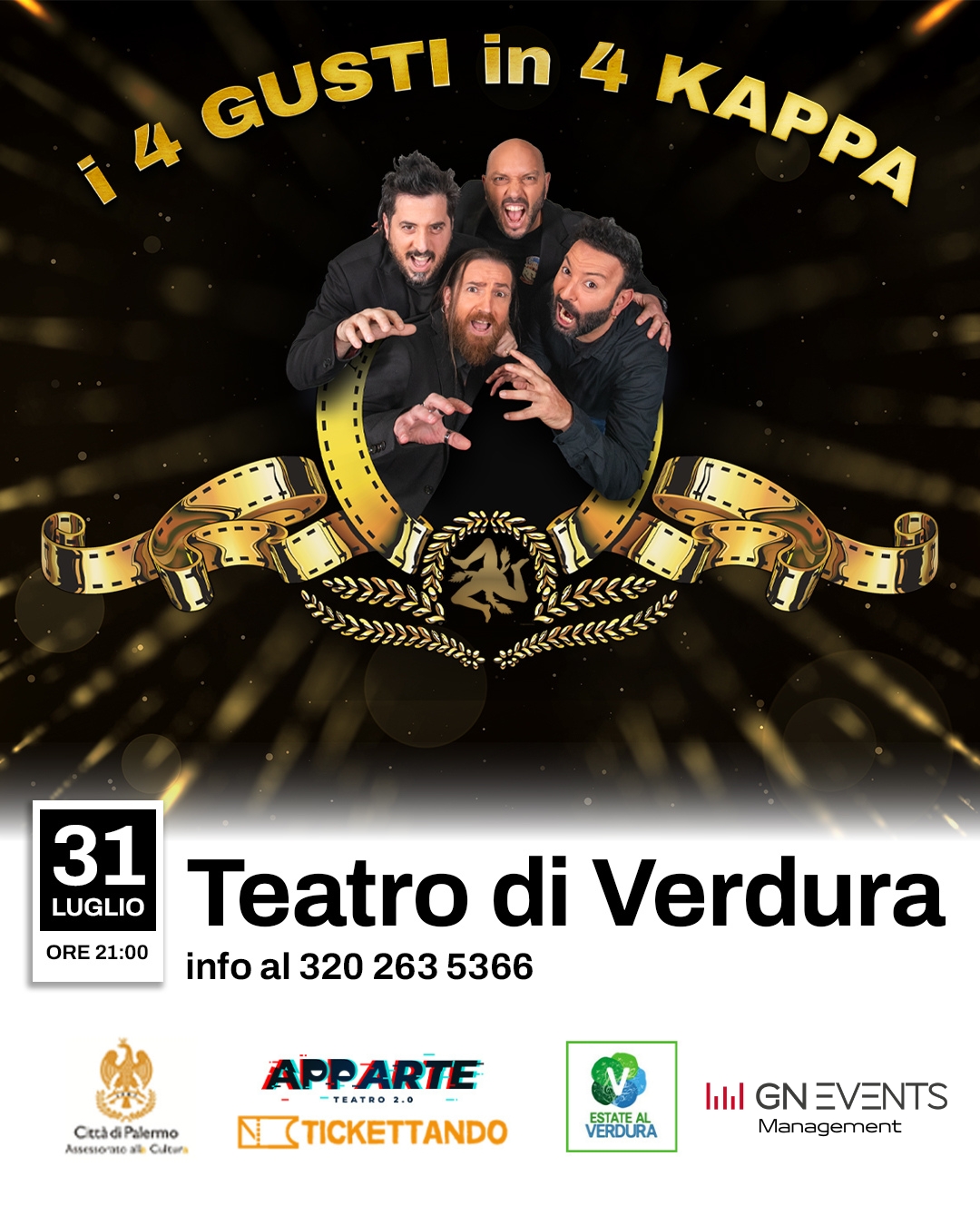 I 4 Gusti in 4 Kappa