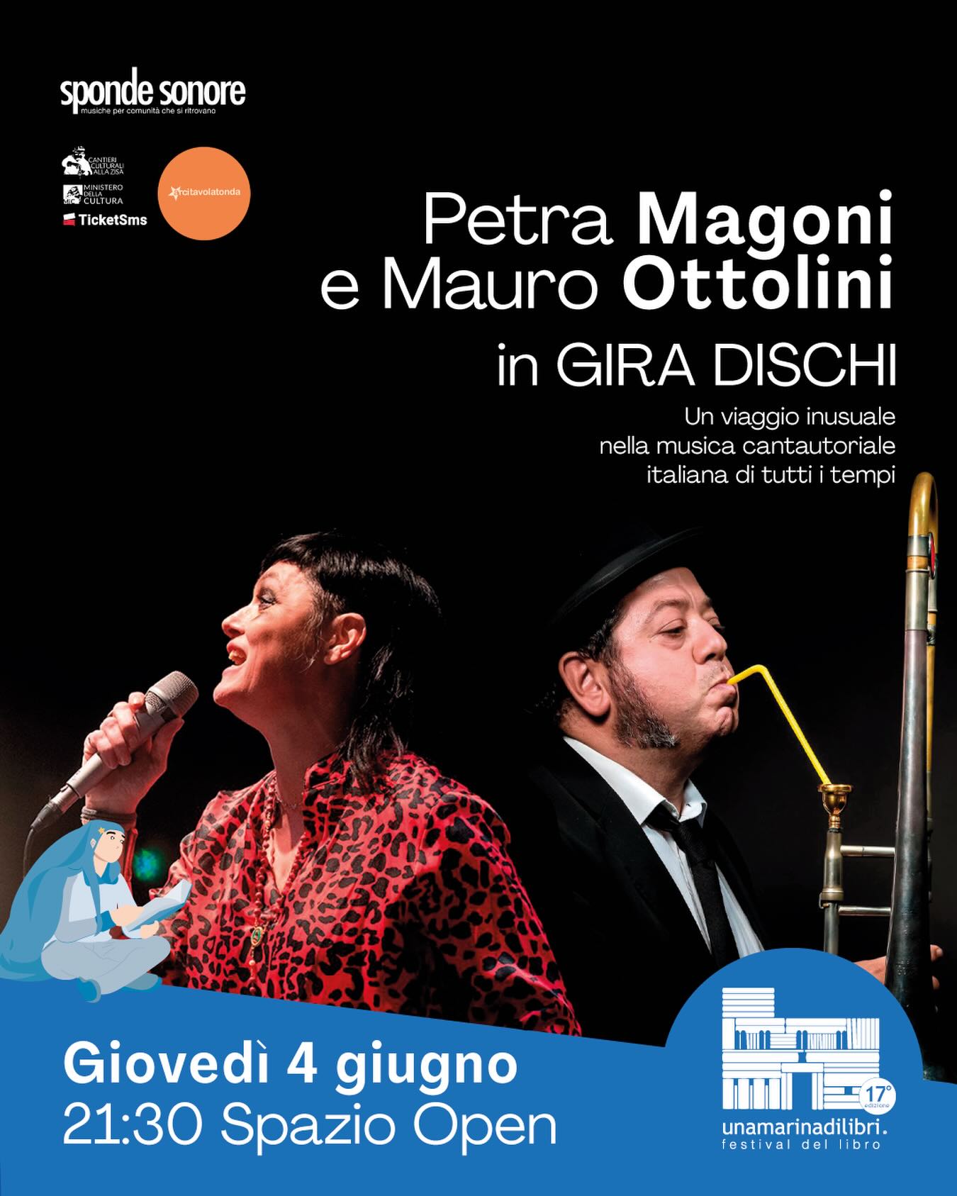 PETRA MAGONI & MAURO OTTOLINI - GIRA DISCHI